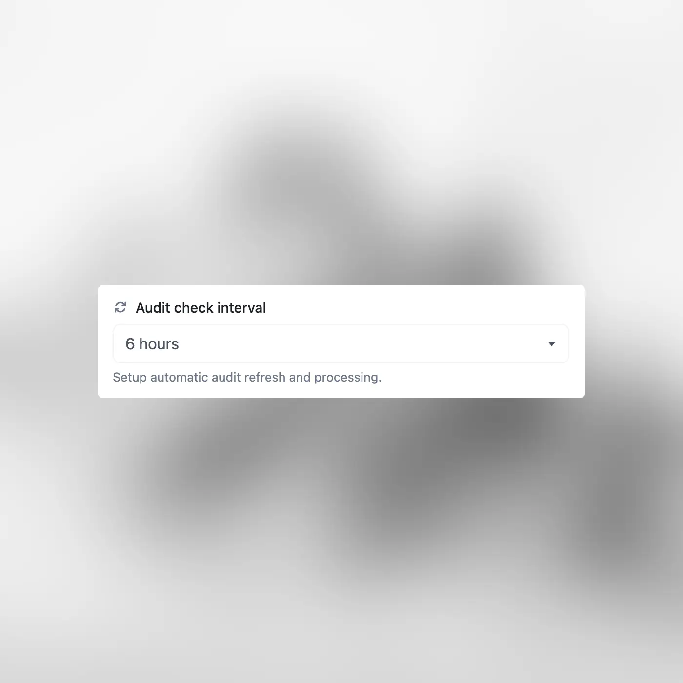 Uygulamanın yinelenen denetim özelliğinin ekran görüntüsü